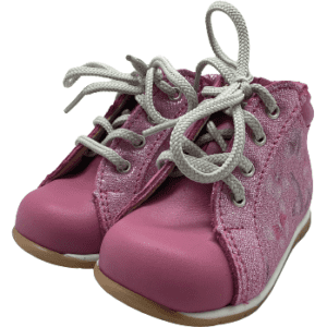 Petits Pieds Toddler Girl's Pre-Walker Shoes: Pink / Various Sizes