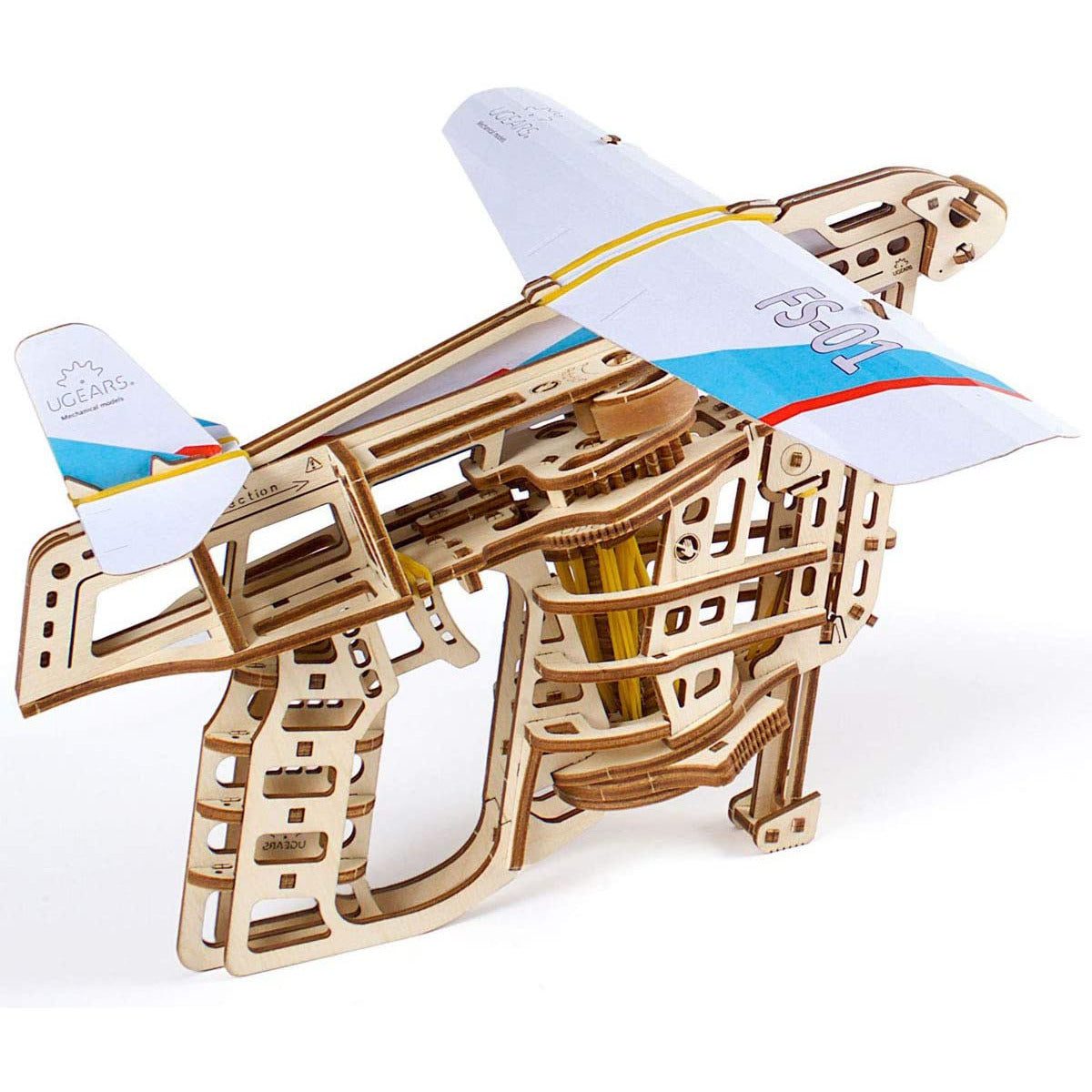 Ugears Flight Starter Building Model: 200 pieces / Wooden Building Set