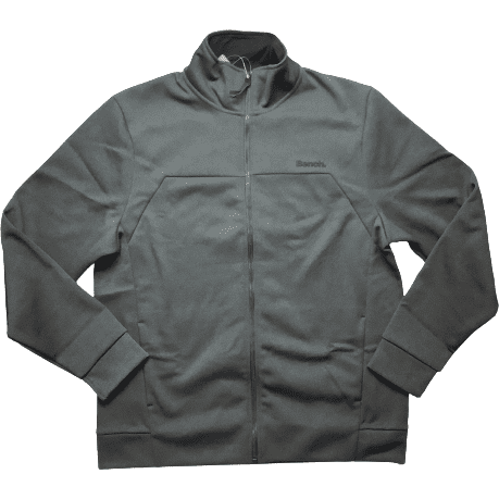 Bench Men's Zip-Up Jacket / Zip Up Sweater / Dark Grey / Various Sizes
