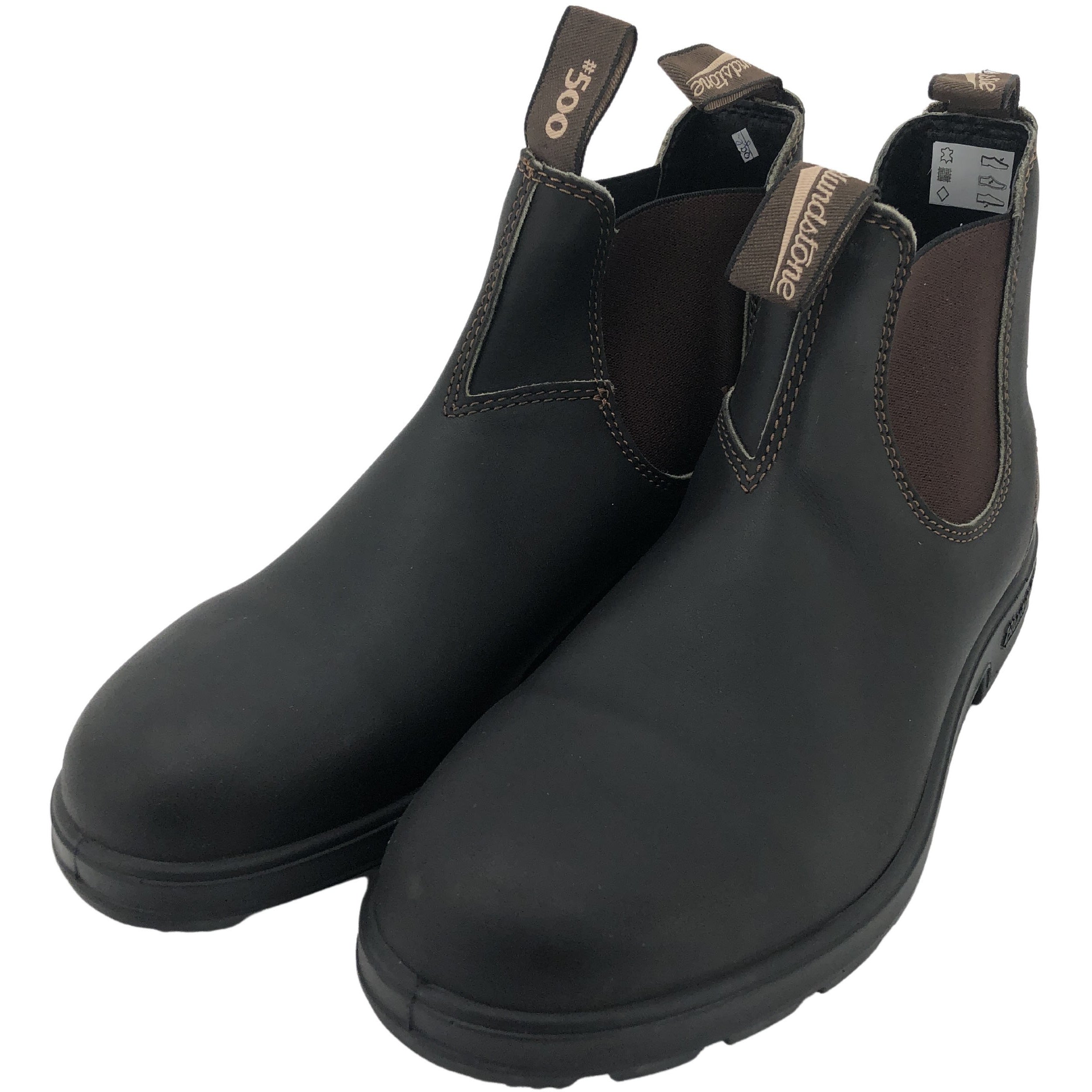 Blundstone Unisex Pull-On Boots / 500 Series / Brown / Various Sizes