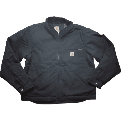 Carhartt Men's Jacket: Black: Size L Regular
