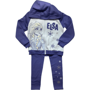 Disney Frozen II Girl's 2 Piece Set: Elsa: Purple / Various Sizes