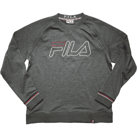 Fila Men's Crewneck Sweater / Grey / Various Sizes