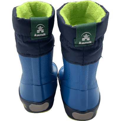Kamik Toddler Boy's Rubber Boots: Blue: Size 3