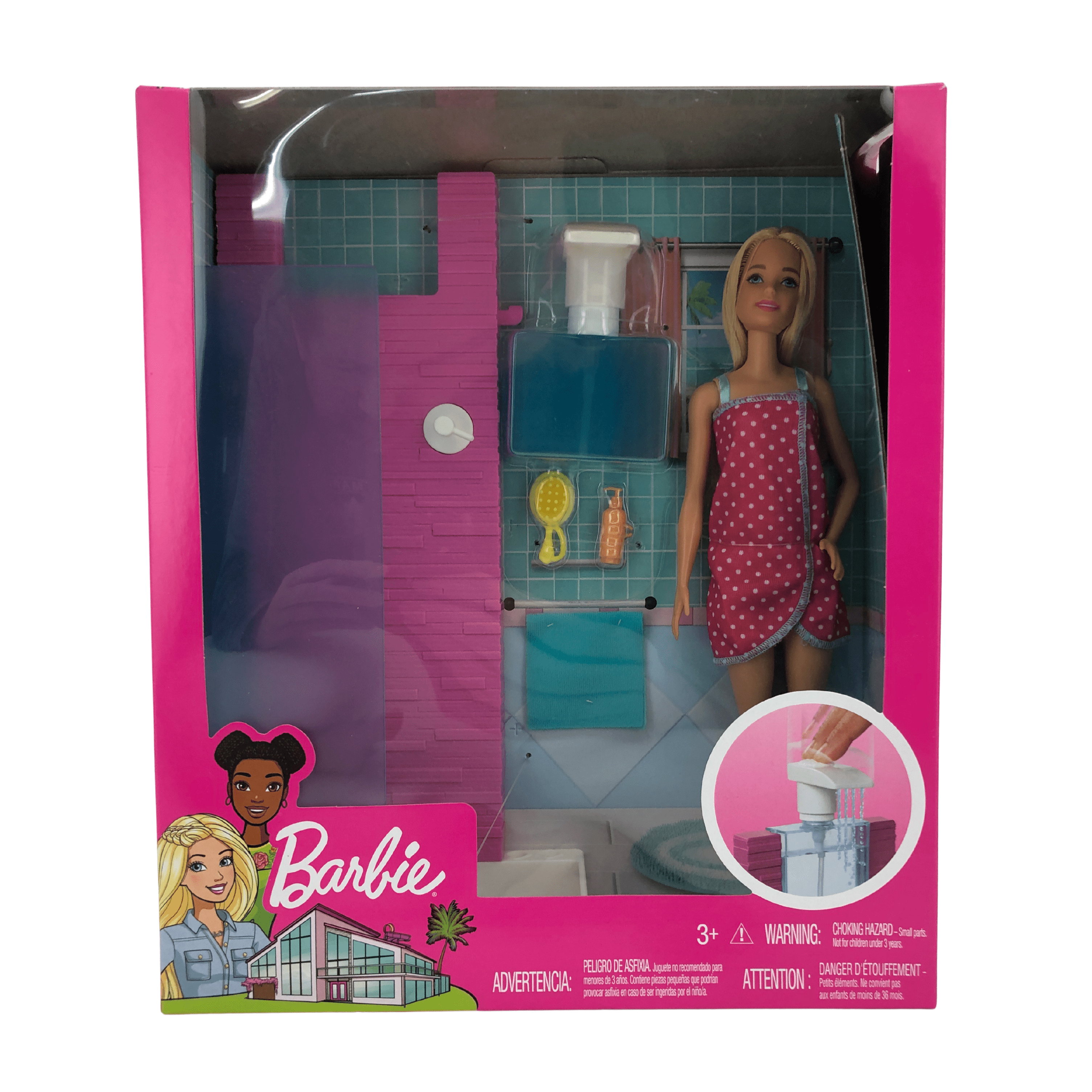 Barbie Shower playset with real working shower