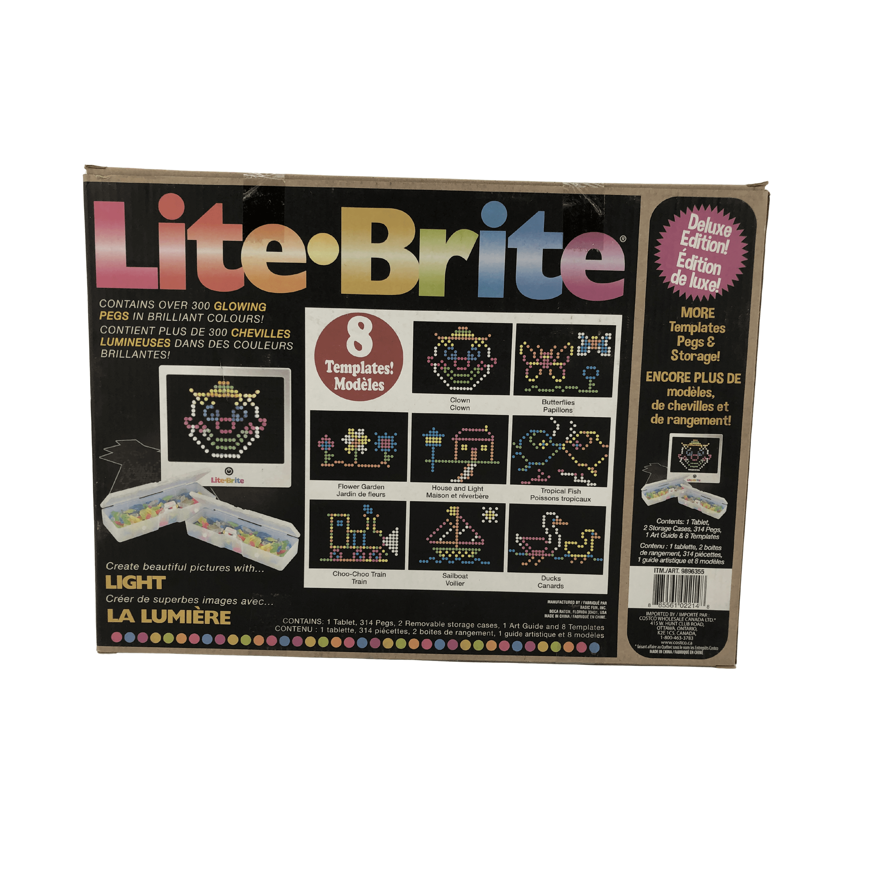 Lite brite 2019 Version with 326 peices and a tablet style board