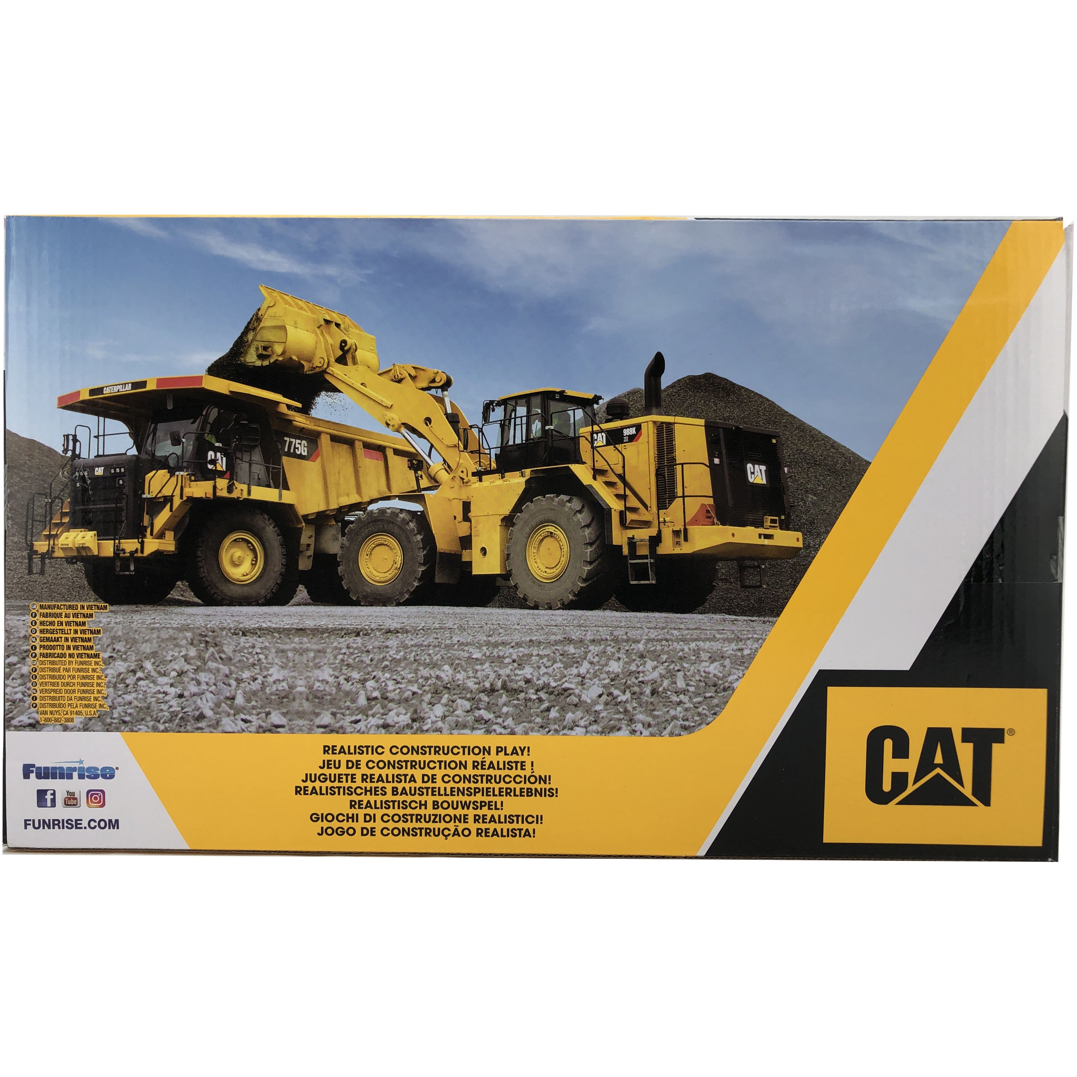 CAT Toy Tough Rigs Excavator / 15" Excavator Toy / Oversized / Yellow