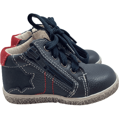 Lil Paolo Toddler Boy's Shoes: Navy: Size 20