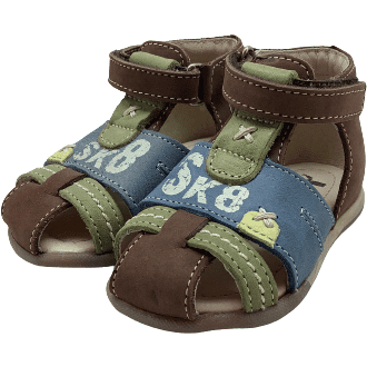 Bopy Toddler Boy's Sandals: Brown / Zalbano / Various Sizes