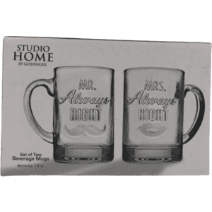 Studio Home Coffee Mug Set: Set of 2 ** Deals