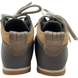 Petits Pieds Toddler Boy's Pre-Walker Shoes: Taupe: Size 18EE