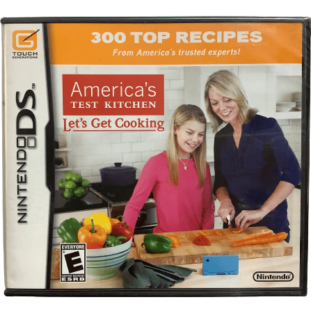 Nintendo DS "America's Test Kitchen" Game: Video Game: Opened
