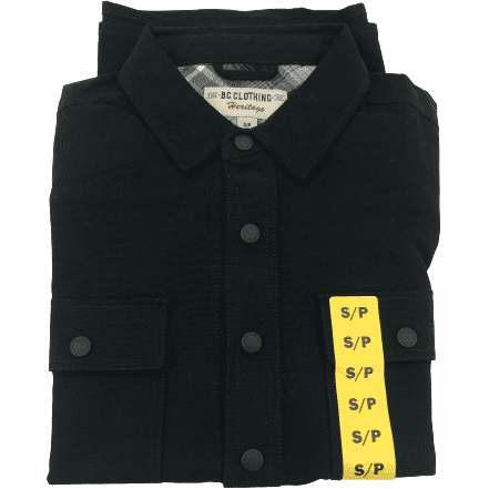BC Clothing Men's Shirt: Small / Black