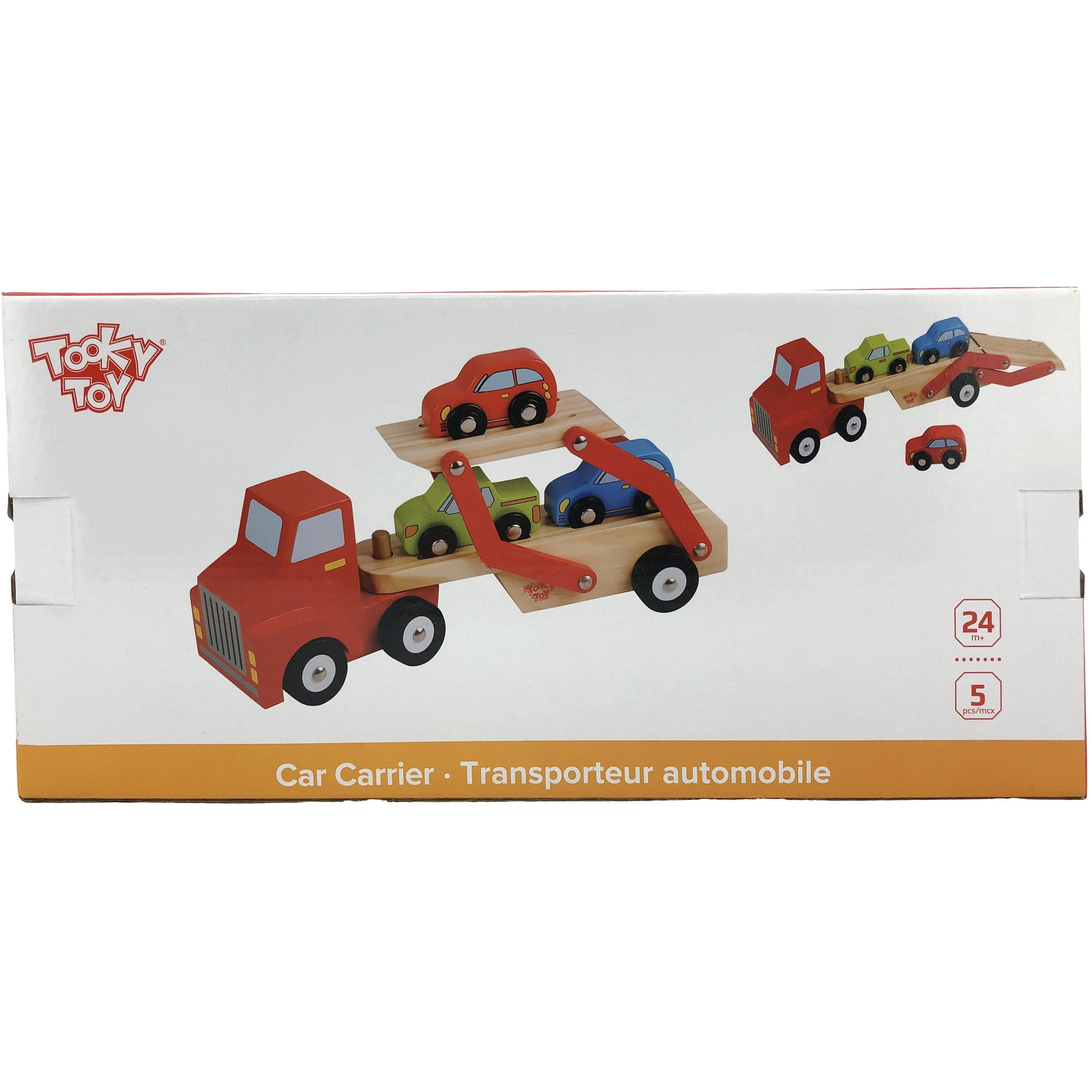 Tooky Toy Car Carrier Wooden Toy