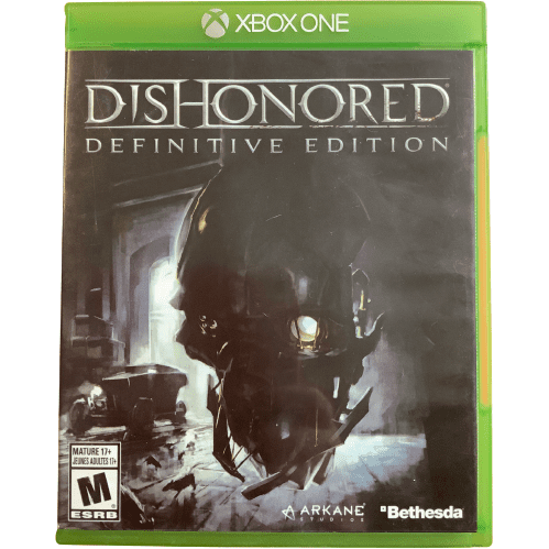 Xbox One "Dishonored: Definitive Edition" Game: Video Game: Opened