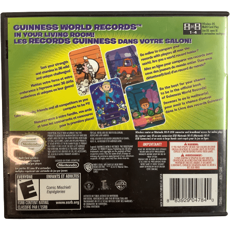 Nintendo DS "Guinness World Records: The Video Game" Game: Video Game: Opened