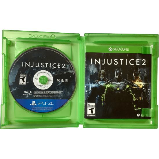 Playstation 4 "Injustice 2" Game: Video Game: Opened