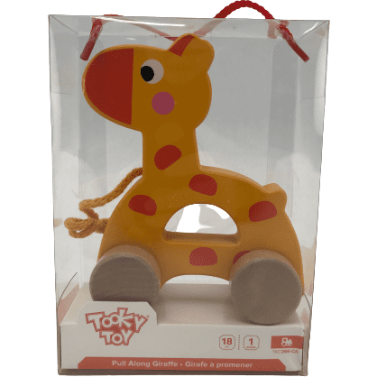 Tooky Toy Wooden Pull Along Giraffe