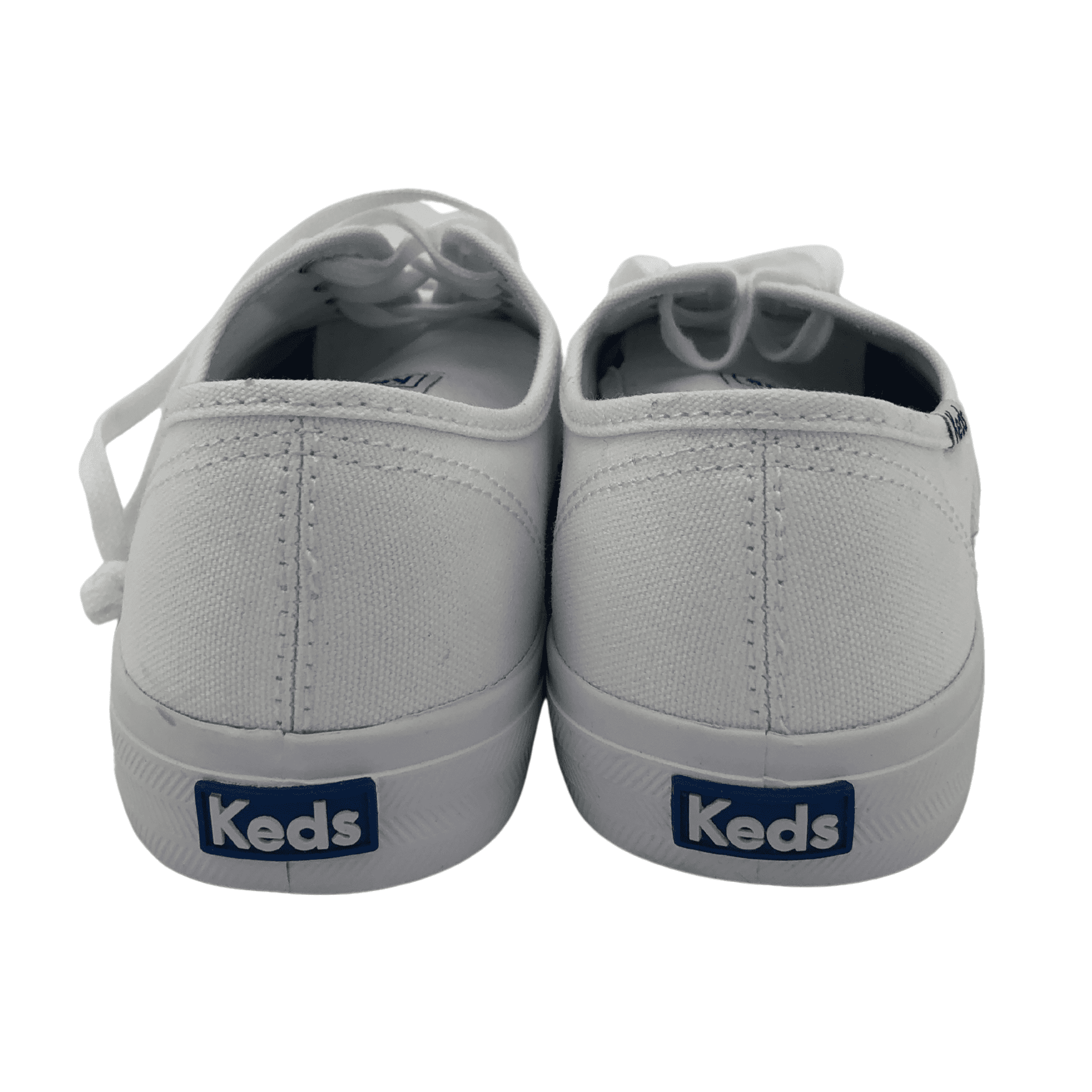 Keds Ladies Canvas Shoes / Dream Foam Insole / Size: 9 / White