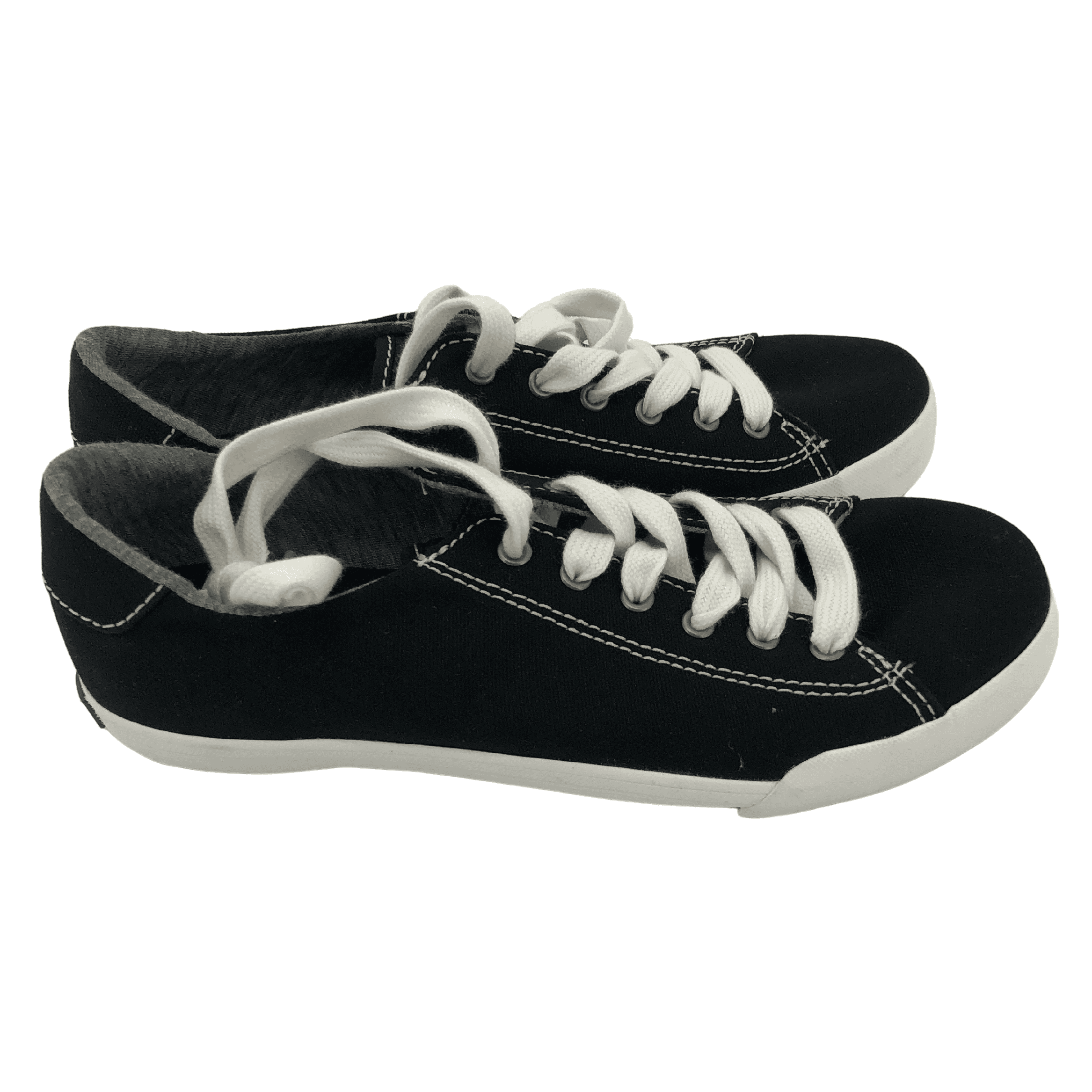 Keds Ladies Canvas Shoes / Dream Foam Insole / Size: 5 / Black