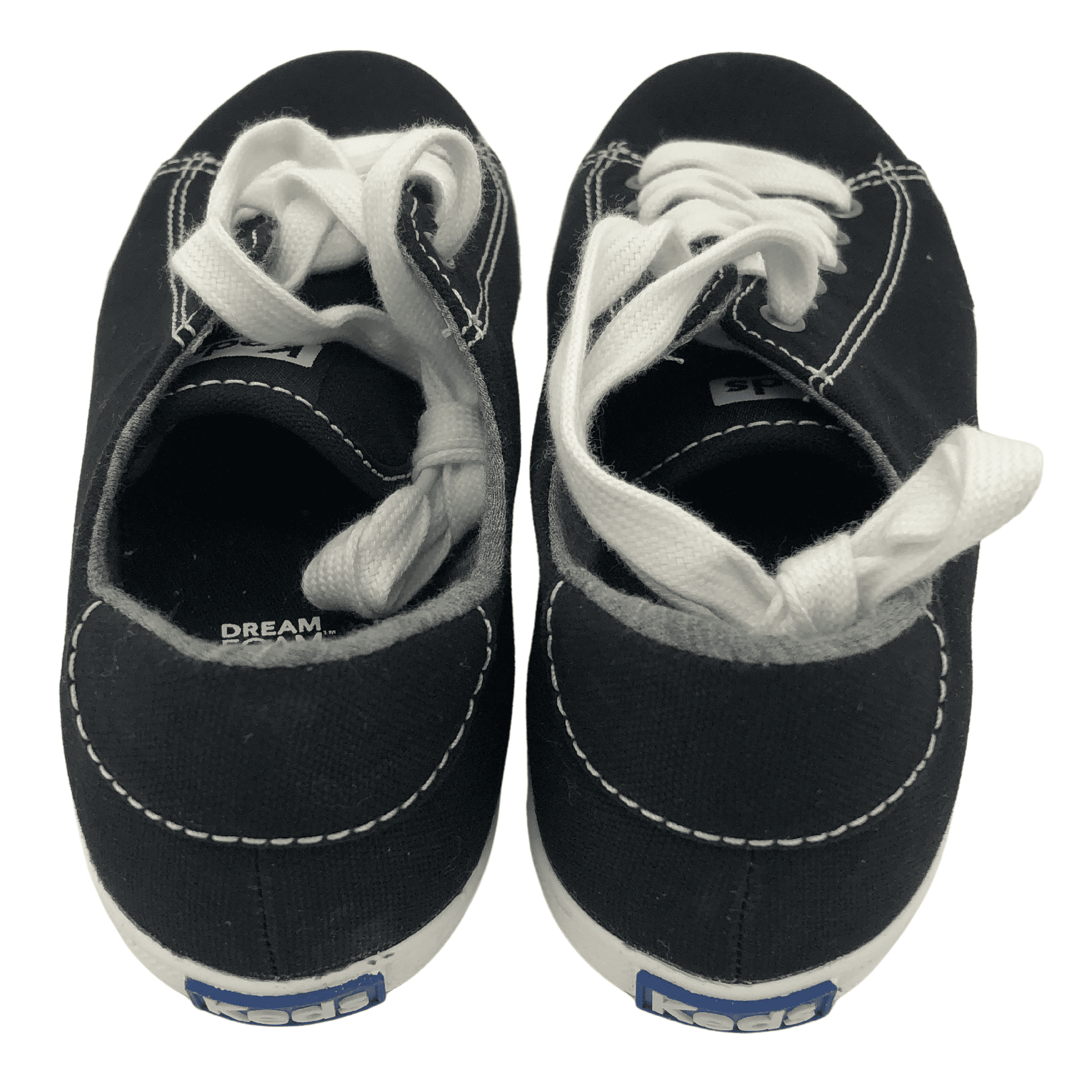 Keds Ladies Canvas Shoes / Dream Foam Insole / Size: 5 / Black