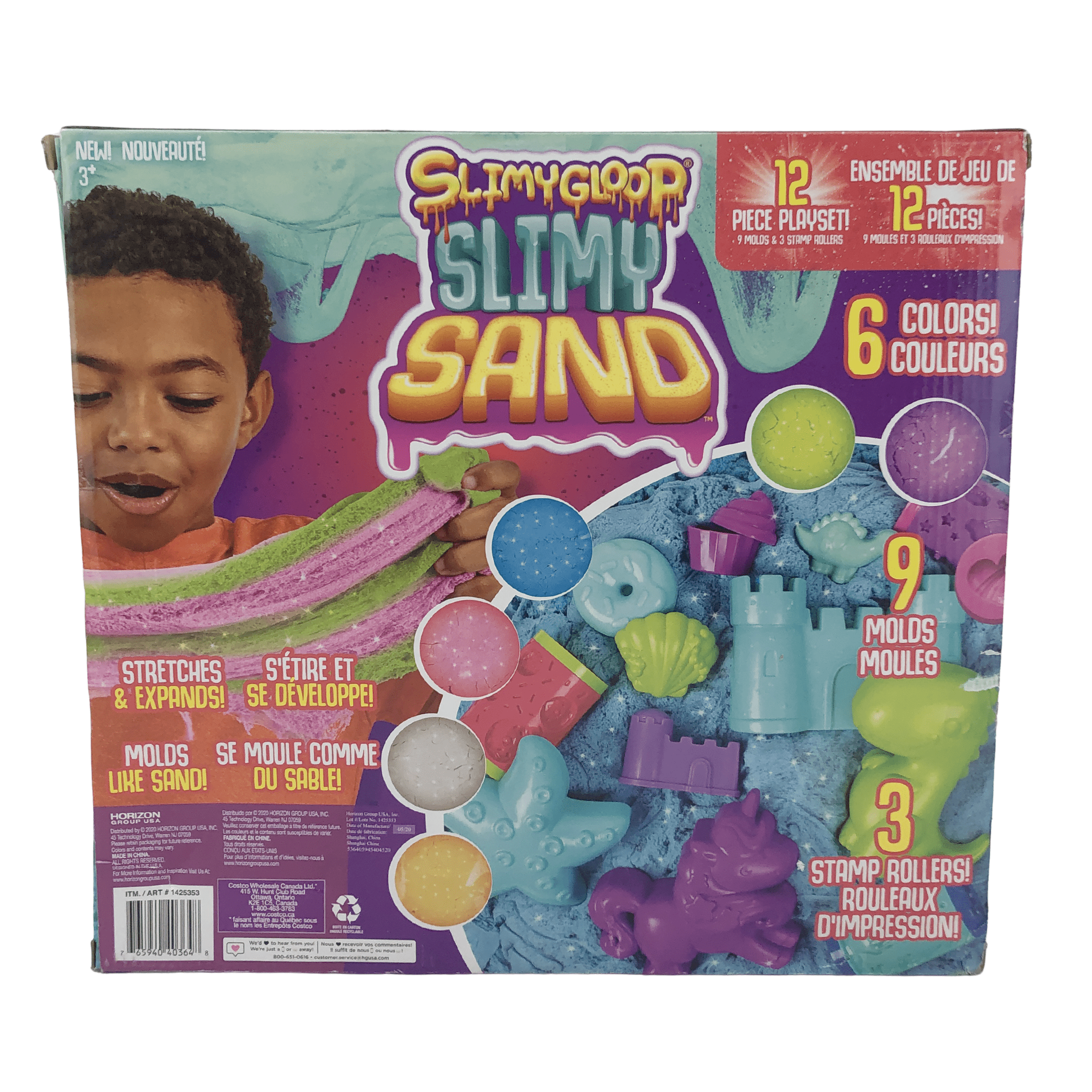 Slimygloop Slimy Sand: 12 Piece Playset **DEALS**
