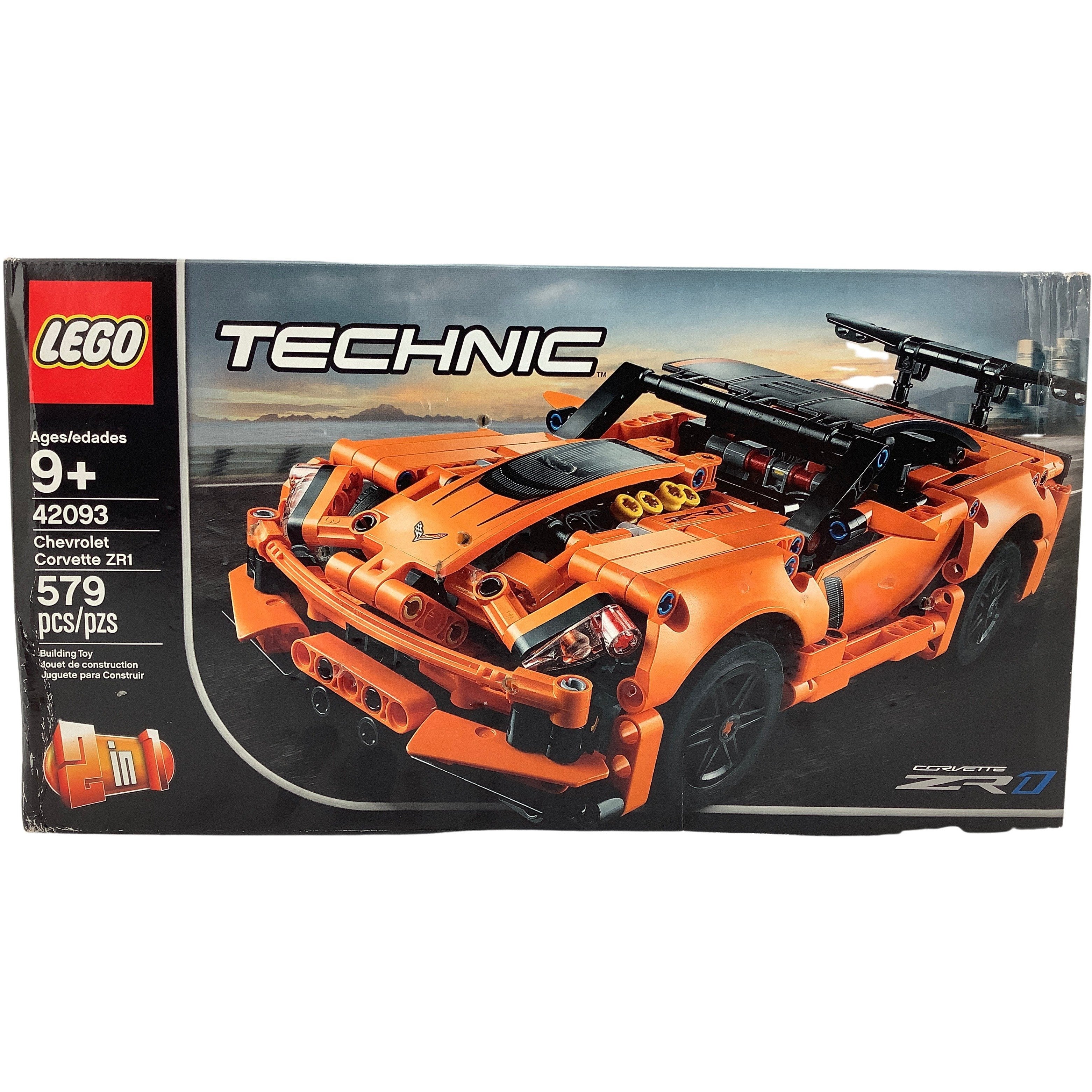 Lego Technic 2-in-1 Corvette: Building Toy: 42093 / 579 Pieces **DEALS**