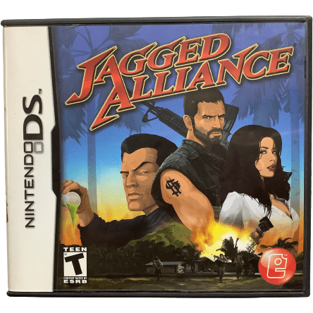 Nintendo DS "Jagged Alliance" Game: Video Game: Opened