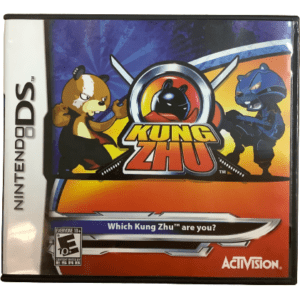 Nintendo DS "Kung Zhu" Game: Video Game: Opened