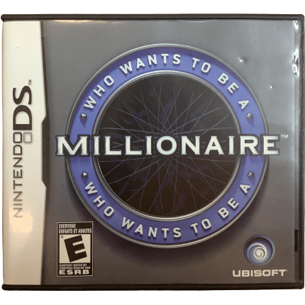 Nintendo DS "Who Wants To Be A Millionaire" Game: Video Game: Opened