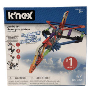 K'nex Mini STEM TOY Building Kit / Jumbo Jet / 57 Piece / Ages 5+