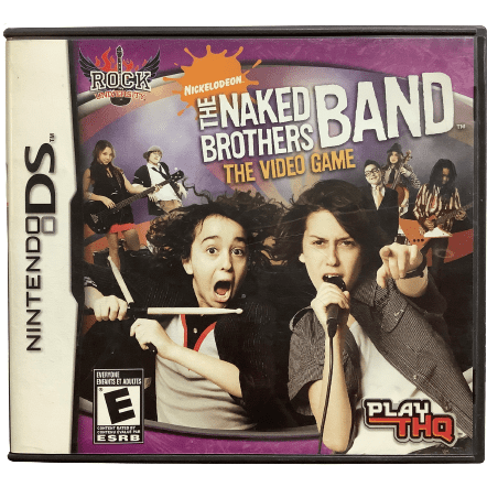 Nintendo DS "The Naked Brothers Band" Game: Video Game: Opened