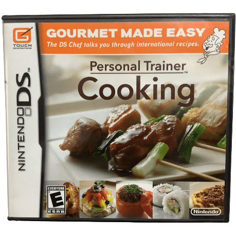 Nintendo DS "Personal Trainer Cooking" Game: Video Game: New
