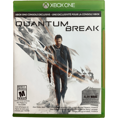 Xbox One "Quantum Break" Game: Video Game: Opened