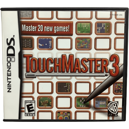 Nintendo DS "Touchmaster 3" Game: Video Game: Opened