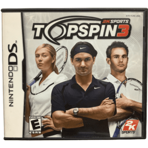 Nintendo DS "TopSpin 3" Game: Video Game: Opened
