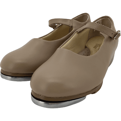 Mary Jane Tap Girl's Tap Shoes: Tan / Various Sizes (Toddler)