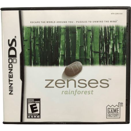 Nintendo DS "Zenses Rainforest" Game: Video Game: Opened