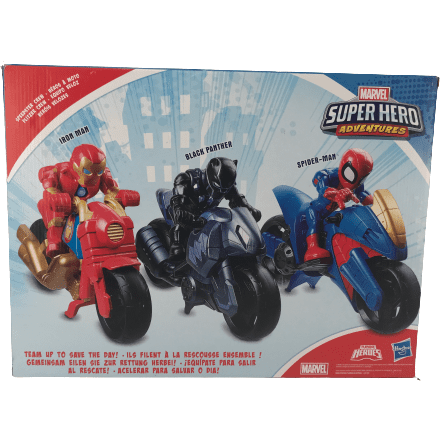Marvel Super Heroes Speedster Crew: Iron Man/ Black Panther / Spider-man