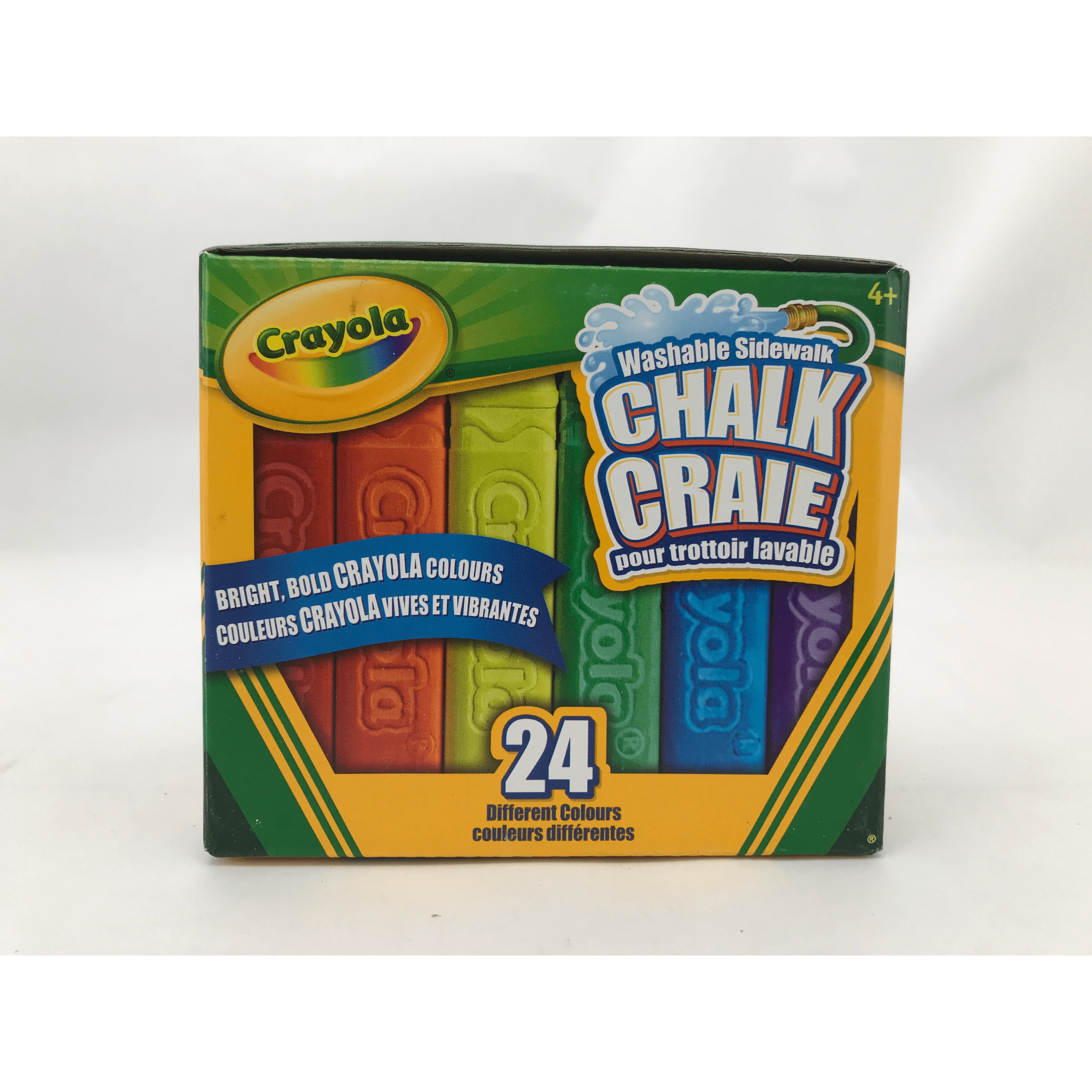 Crayola Side Walk Chalk: Washable / 24 Colours