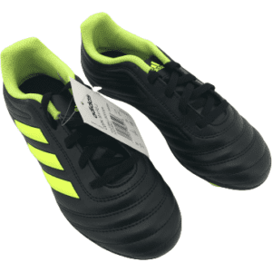 Adidas Children's Soccer Cleats: Soccer Shoes/  Black & Green / Various Sizes