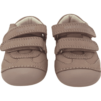 Geox Baby Shoes: Hook & Loop/ Light Pink/ Size 3