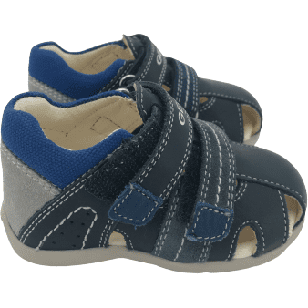 Geox Baby Sandals: Hook & Loop/ Navy Blue/ Size 4