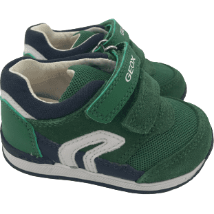 Geox Baby Shoes: Hook & Loop/ Green/ Size 4