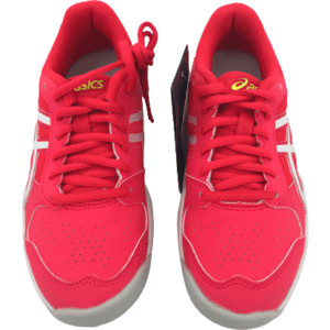 Asics Children's Running Shoes: Neon Pink/ Lace Up/ Size 1