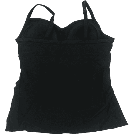 Christina Women's Bathing Suit Top: Black/ Various Sizes