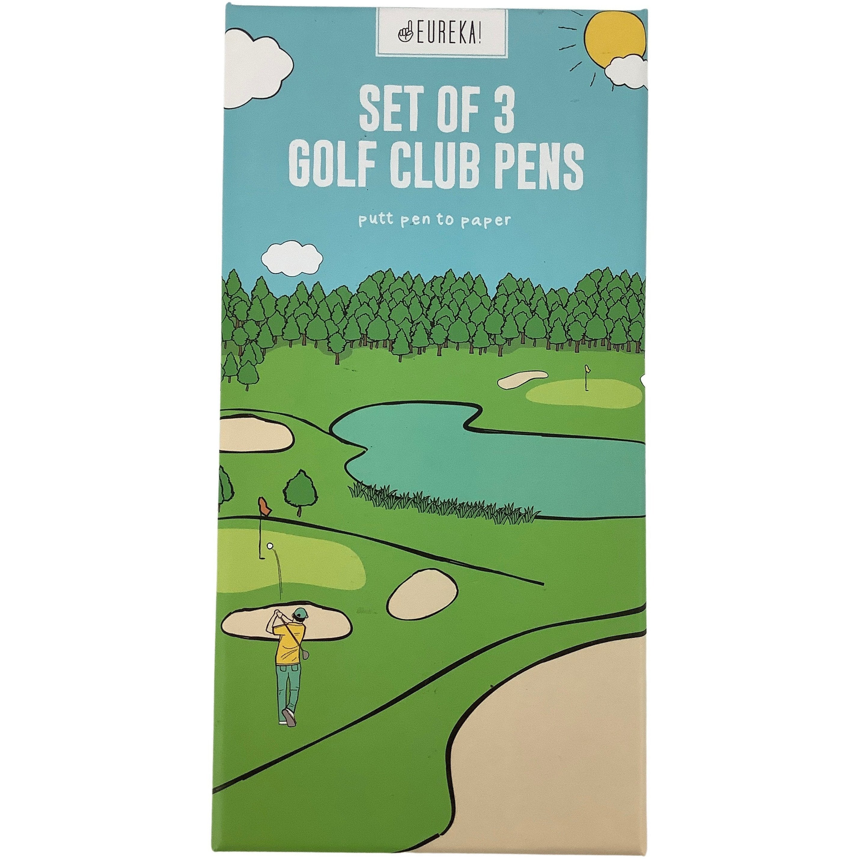 Fairway Golfing Golf Club Pens : Set of 3