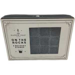 The Dapper Chap Whiskey Stones: On The Rocks: 9 Pack **DEALS**