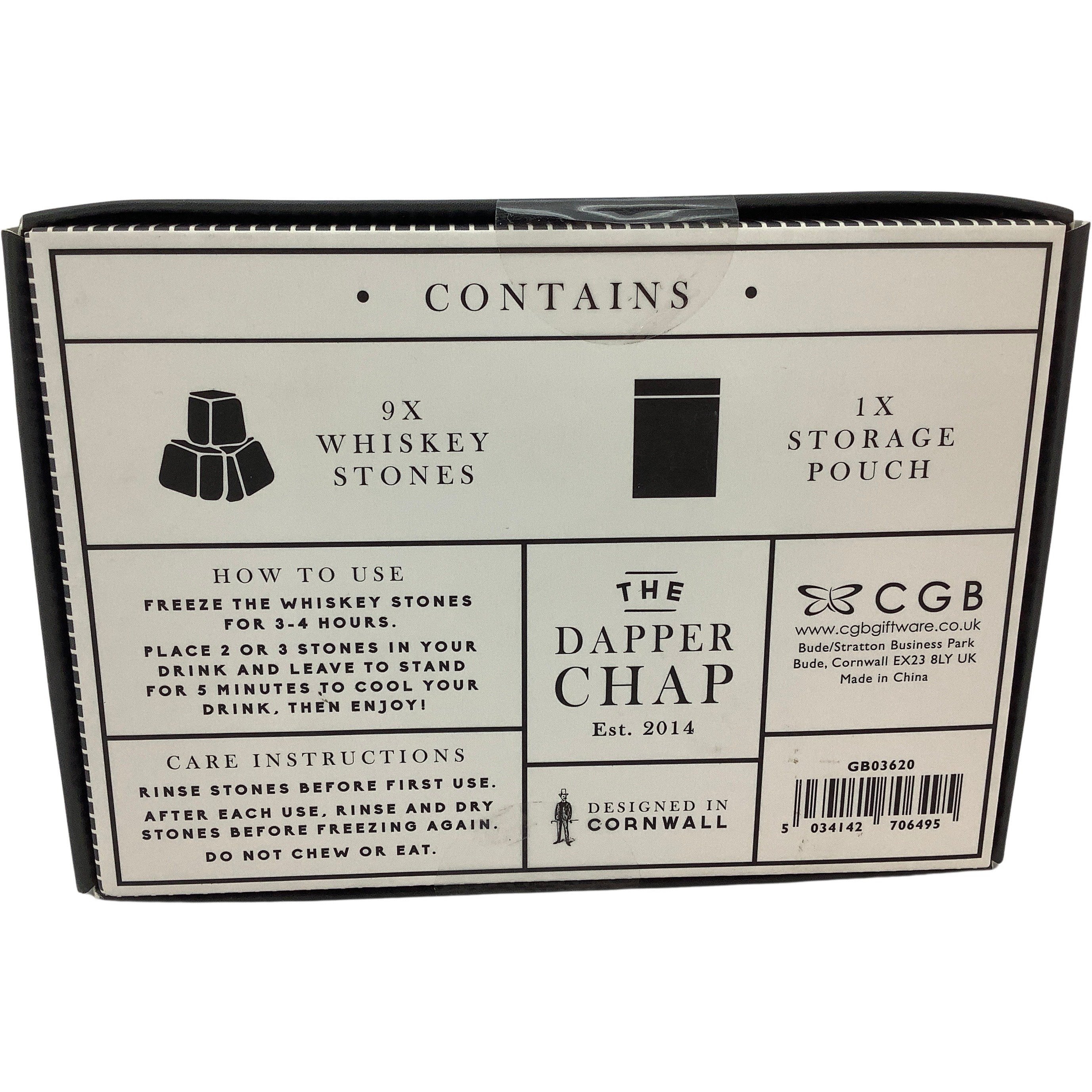 The Dapper Chap Whiskey Stones: On The Rocks: 9 Pack **DEALS**