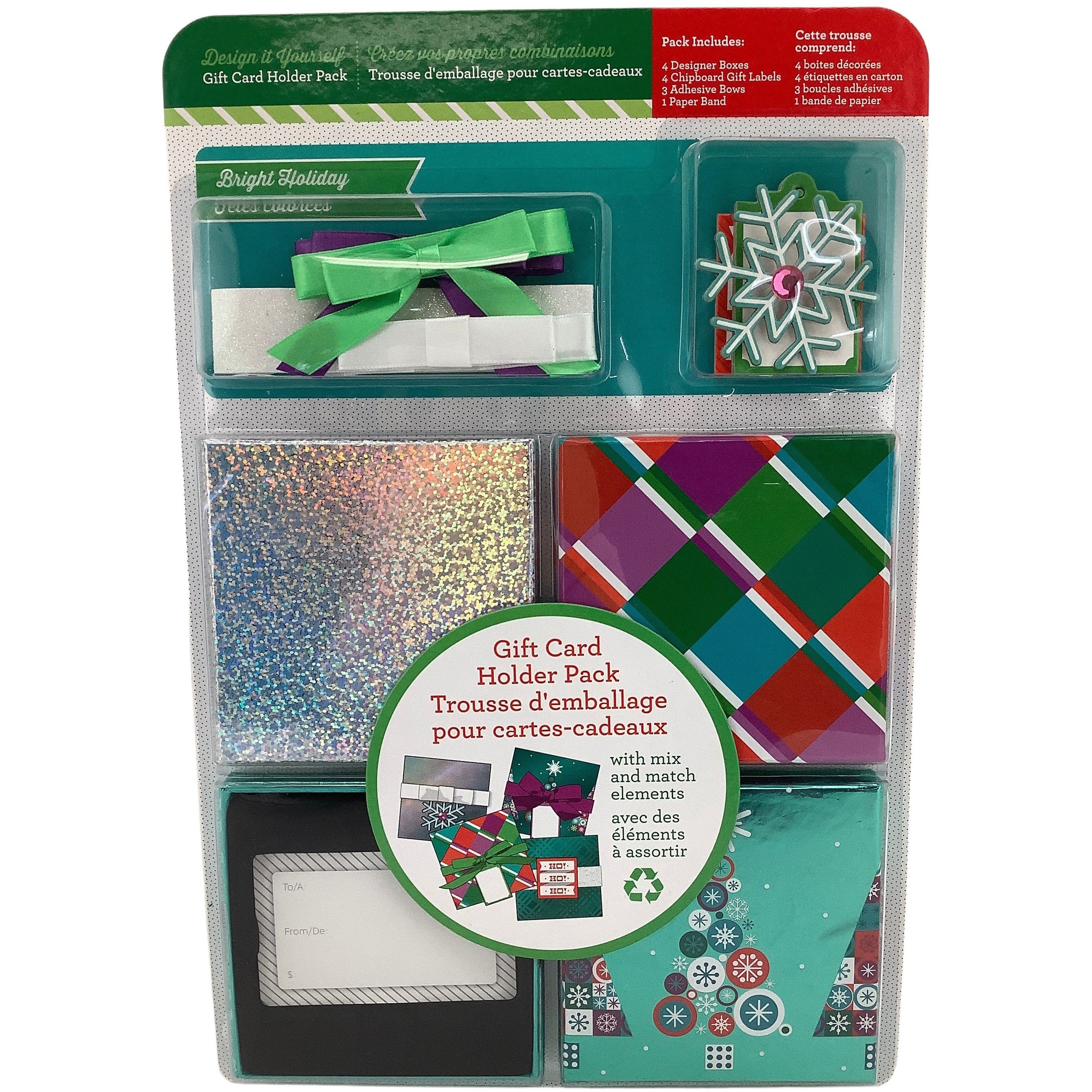 Gift Card Holder Kit: Create Your Own Designs: Holiday Gifting